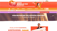 Desktop Screenshot of lavozdeboiron.com